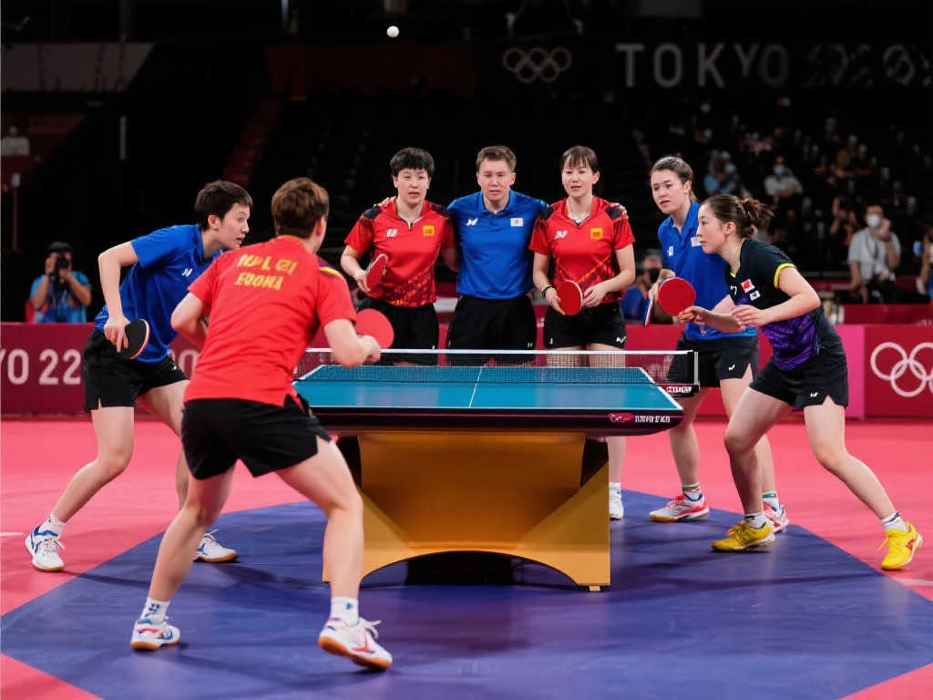 洛杉矶奥运会乒乓球新增混合团体赛，奖牌总数增至六枚！